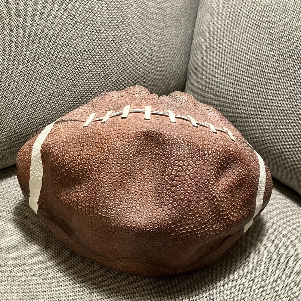 Vtg Football‎ Head Latex Mask Sports Cosplay